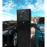 Rolec Auto Charge Smart EV Charging Pedestal Black ROLEC0013B (Stock Image).