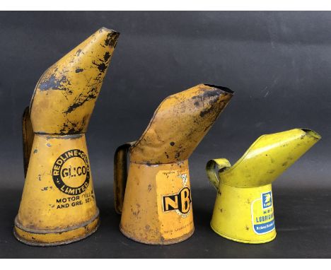 Three oil measures, two for NBC Lubricants and the third Redline-Glico Limited. 