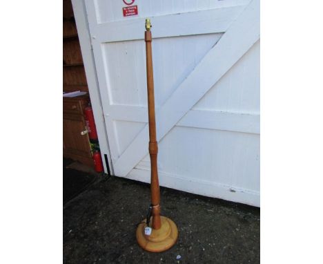 Wooden floor lamp (PAT tested)&nbsp;