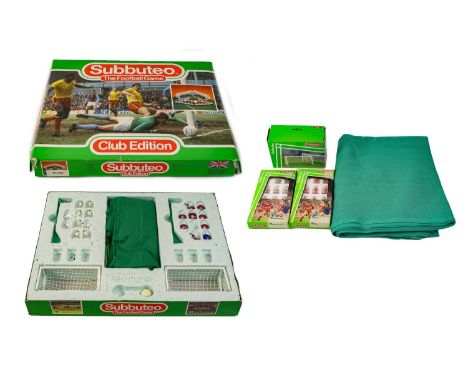 Scalextric Rallye Internationale Set (boxed); Subbuteo Club Edition (some parts missing/broken) Liverpool &amp; Tottenham Hot