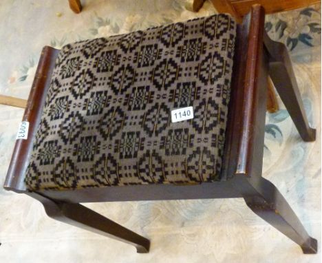 PIANO STOOL. Upholstered lifting seated piano stool 