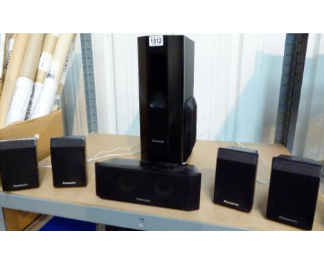 SURROUND SOUND. Panasonic surround sound 5 speaker system with sub woofer