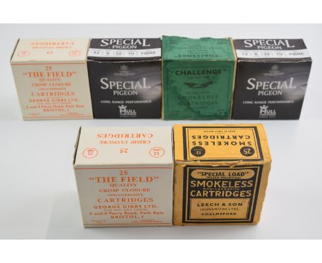 One-hundred-and-fifty&nbsp;various collector's shotgun cartridges Leech &amp; Son of Chelmsford 'Special Load', Challenge, Ge