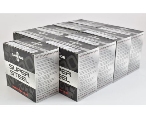Two-hundred-and-twenty-five 12 bore Gamebore Super Steel 28g shotgun cartridges, in packing box&nbsp;PLEASE NOTE THAT A VALID