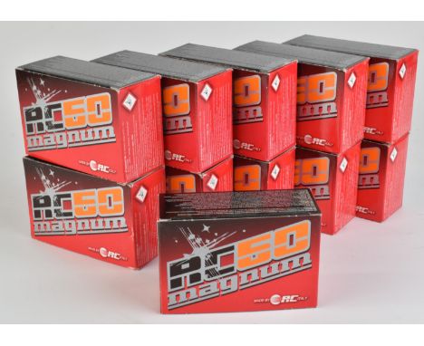 One-hundred-and-ten 12 bore RC50 Magnum shotgun cartridges, all in original boxes PLEASE NOTE THAT A VALID RELEVANT FIREARMS/