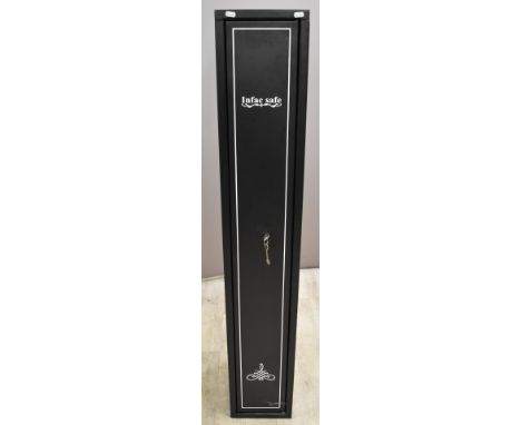 Infac metal gun safe or cabinet with internal ammunition section, with keys and fitting kit, 25 x 33 x 150cm