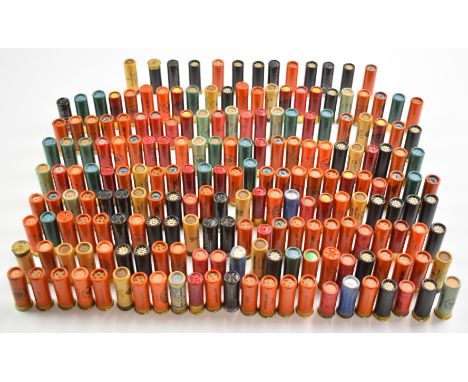 Two-hundred various collector's shotgun cartridges including Kynoch, Eley Alphamax, Eley Special Trapshooting Cartridge, S&B 