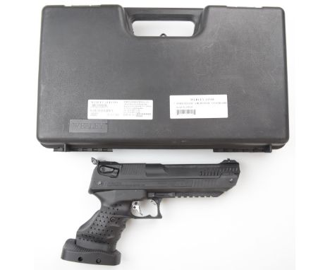 Webley Alecto .177 target air pistol with shaped grips&nbsp; and adjustable trigger and sights, serial number TR AT 1109 W 00