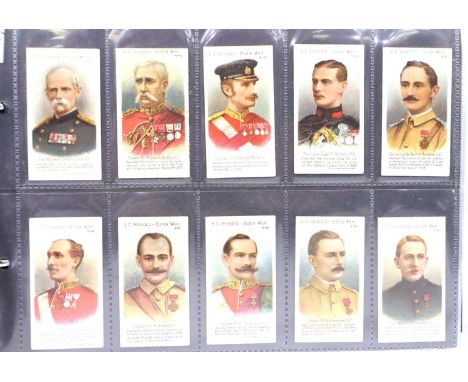Cigarette cards including Taddy V.C Heroes Boer War (20) Copes V.C/DSO/naval/flying heroes (75+) Cohen Weenen &amp; Co V.C he