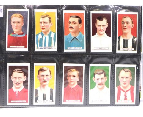 Reproduction cigarette cards, mainly football. P&amp;P Group 1 (£14+VAT for the first lot and £1+VAT for subsequent lots) 