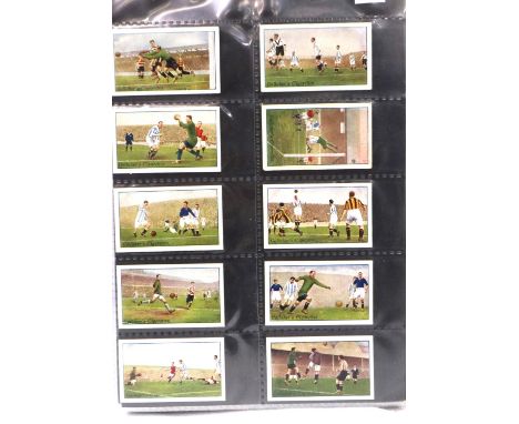 Cigarette cards to include Gallahers Football 1928 (100), Players 1928/29 (75), Players association cup winners (50) Lambert 