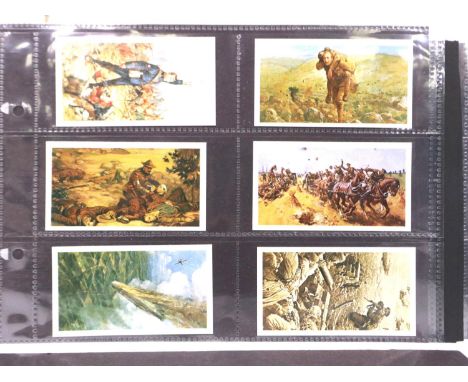 Collection of modern and reproduction mainly wartime cigarette cards. P&amp;P Group 1 (£14+VAT for the first lot and £1+VAT f