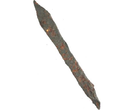 Civil War heavy crossbow bolt, horse stopper, L: 90 mm. P&amp;P Group 0 (£5+VAT for the first lot and £1+VAT for subsequent l