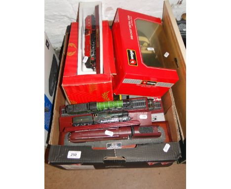 Burago car, model railway engines, etc.