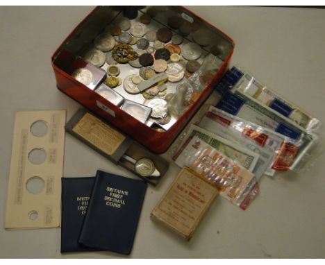 Banknotes, Byzantine coins, playing cards, etc.