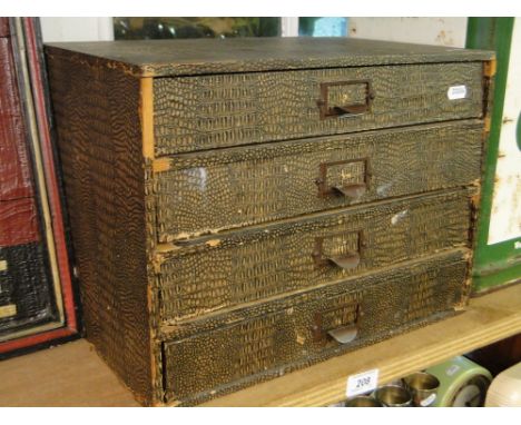 Vintage stationery cabinet.