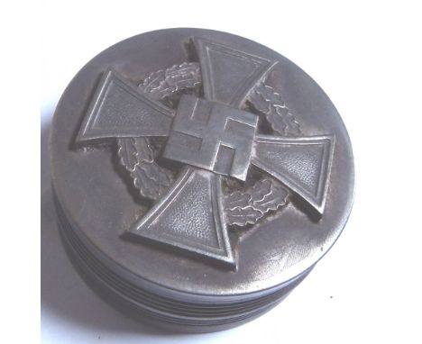German snuff box, D: 5 cm
