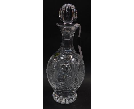 A Waterford crystal decanter and stopper, Classic Collection, 33cm high.