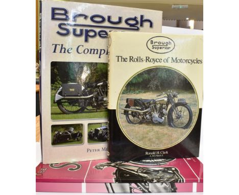 BROUGH SUPERIOR 'THE COMPLETE STORY'  Peter Miller, first edition, hardback with DJ, 320pp, published 2010 by Crowood Press; 