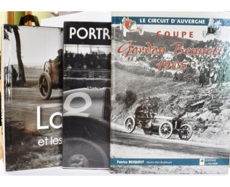 LARTIGUE 'ET LES AUTOS DE COURSE'  Pierre Darmendrail hardcover with DJ, 207pp, published 2008 by Motors Mania, (French/Engli