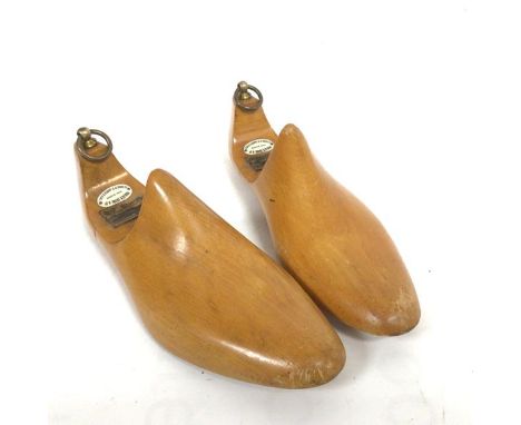 A pair of Poulsen, Skone &amp; Co. Bootmakers, 12 Duke Street, St. James SW1 boots, complete with brass ring and pull (approx