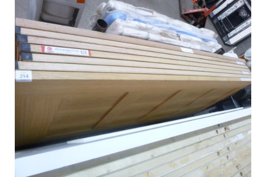 6 X Howdens 4 Panel Oak Shaker 2 9 Internal Doors Together With