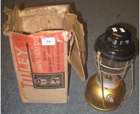  Tilley pressure lamp in its original box.