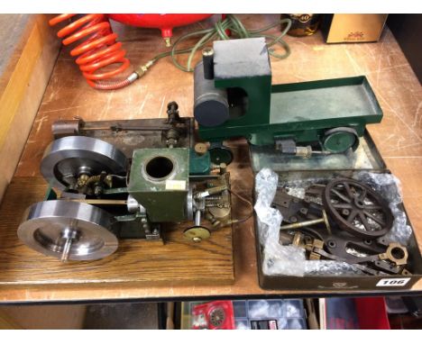 A part stationary engine etc.