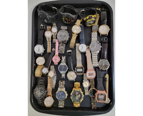 SELECTION OF LADIES AND GENTLEMEN'S WRITSTWATCHESincluding G-Shock, Casio, Timberland, Guess, Citizen, Sekonda, Rotary, Lee C