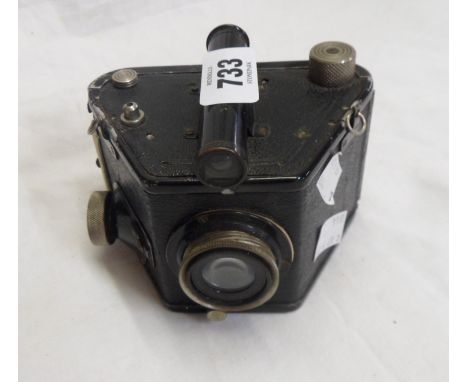 A vintage German canted body camera with E. Ludwig Lauser-Dresden lens