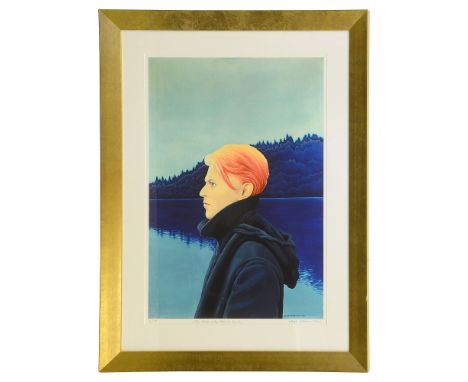David Bowie: George Underwood (British, b. 1947) 'The Man Who Fell To Earth' limited edition print, artists proof version, si