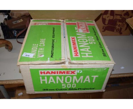 HANIMEX SLIDE PROJECTOR