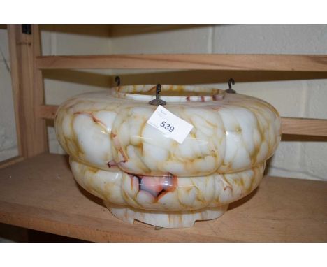 MARBLED GLASS LIGHT SHADE