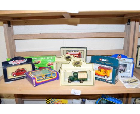 MIXED LOT : VARIOUS CORGI, MATCHBOX AND OTHER BOXED TOY VEHICLES