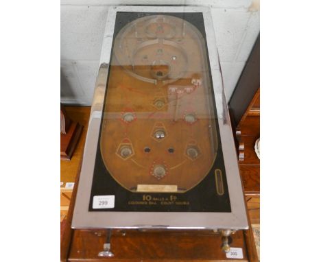 Vintage table top penny arcade pinball machine - The Maze 