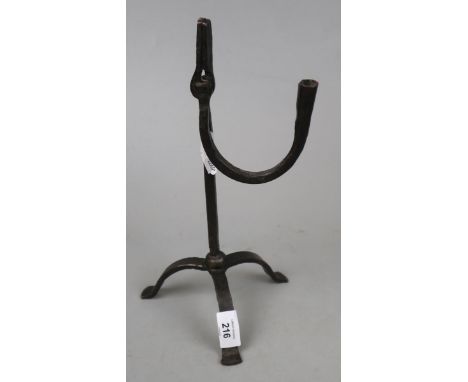 Rush light holder 