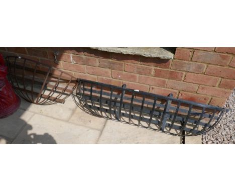 2 wall mounted planter brackets 