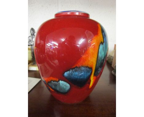 Poole pottery vase -&nbsp;Approx height 16cm.