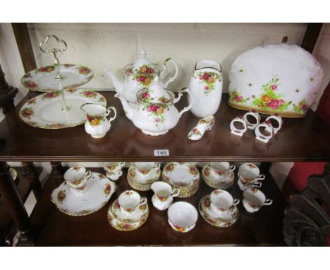 Large part tea service - Old Country Roses by Royal Albert