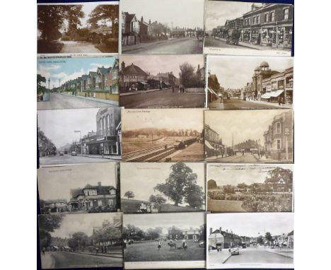 Postcards, Middlesex, a mix of approx. 66 cards of Harrow, Wealdstone, Harrow Weald, Harrow-on-the-Hill, Kenton, Pinner etc R