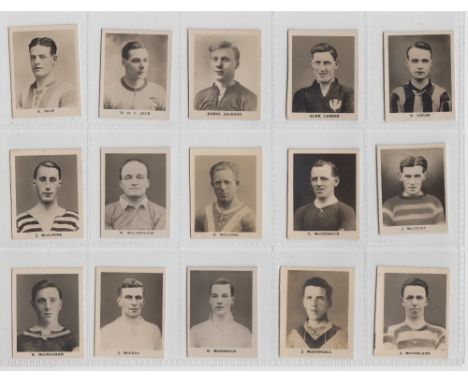 Trade cards, Thomson, Footballers, 'K' size (set, 137 cards) (vg)