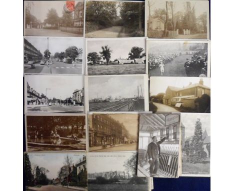Postcards, Middlesex, a collection of approx. 79 cards of Harrow, Harrow-on-the-Hill, Harrow Weald, Hatch End etc with many s