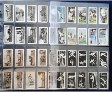 Cigarette cards, 4 sets, Faulkner's, Old Sporting Prints, (25 cards, gen gd), Franklyn Davy &amp; Co, Hunting (25 cards, vg/e