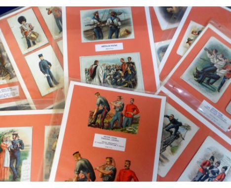 Ephemera, Tony Warr Collection, 30+ cards and a few large scraps all by Harry and Arthur Payne. Subjects include soldiers, sa