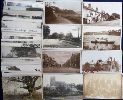 Postcards, a collection of approx. 140 topographical cards of Cheshire with many RP street scenes, villages and views (90) in