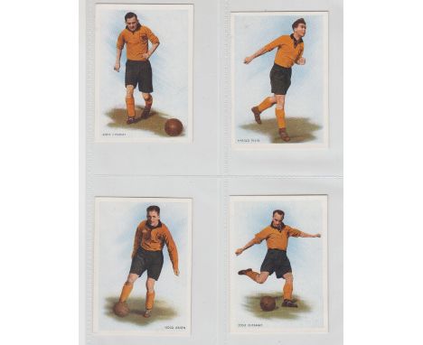Trade cards, Hull City Football Club, Footballers, 'X' size, (set 20 cards) (gen vg) sold with original printed posting envel