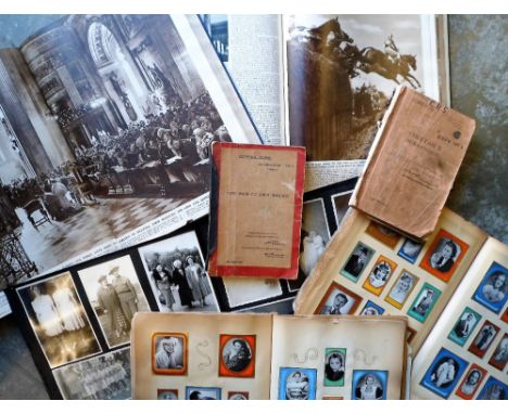 Ephemera, a mixed lot of interesting items comprising a Twin Wasp C3 Aero-Engines Air Ministry handbook 1940, a Cheetah X Aer