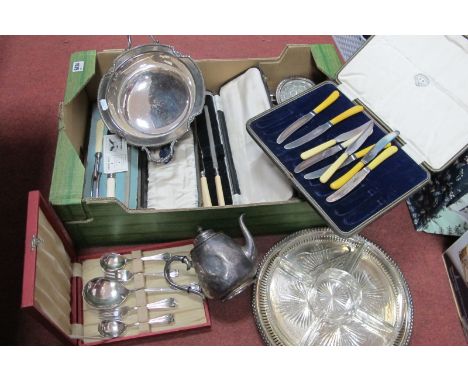 Cased Cutlery, Hors D'oeuvres, Embassy bowl, etc:- One Box