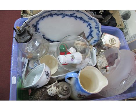 Beswick Beneagles Ospray, oil lamp, ceramics, etc:- One Box