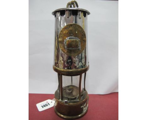 A Miners Lamp, Protector Company and Lighting, 22cm.